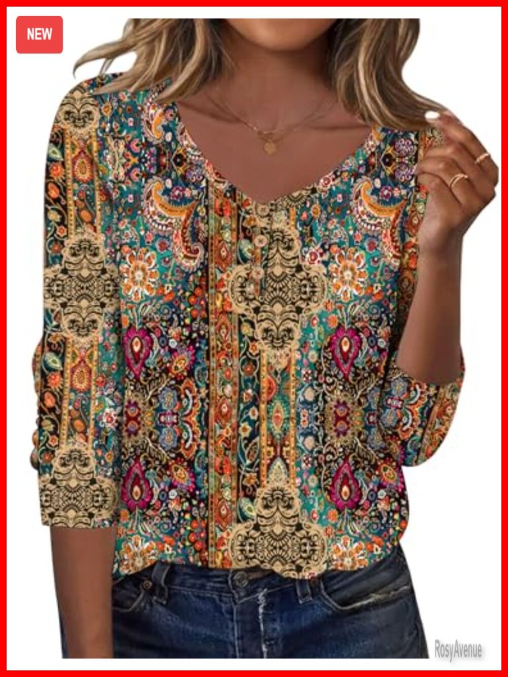 Zeagoo Women Tops Loose Fit Long Sleeve V Neck T Shirts Business Casual Blouses